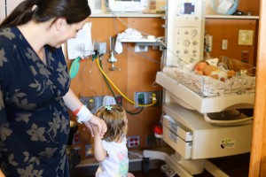 Littleton baby newborn photographer Fresh 48 hospital NICU session Colorado photography family siblings