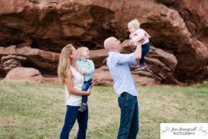 Littleton family photographer red rock formations Ken Caryl Valley Colorado photography 