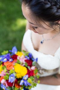 Littleton wedding photographer at the Molly Brown summer house bride photography