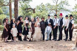Littleton wedding photographer steam punk