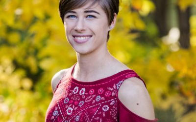 Laura’s high school senior portrait session by Littleton photographer