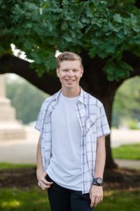 Littleton senior photographer high school boy north Denver Cheeseman Park photography