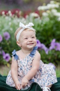 Littleton family photographer baby girl kid child smiles summer Denver Cheeseman Park photography happy