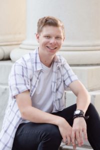 Littleton senior boy photographer high school Denver Cheeseman Park pavilion photography nature natural outdoor
