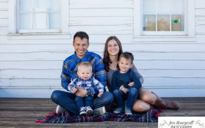 The {W} family of 4 at 17 Mile House in Parker by Littleton photographer