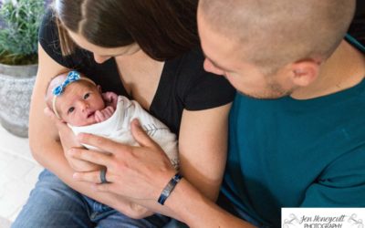 Newborn baby Willow {a lifestyle in-home session by Littleton photographer}