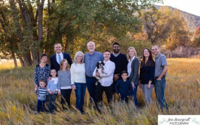 A fall extended family session in Ken Caryl Valley by Littleton photographer near me
