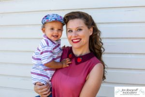 Littleton family and child photographer in Colorado one year old milestone session little boy hat Fly'N B park Highlands Ranch summer momma's boy mother son cute baby pandemic birthday COVID-19 corona virus