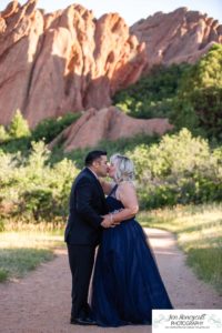 Littleton wedding elopement photographer in Colorado Roxborough State park red rocks in love husband and wife groom bride eloped private ceremony summer pandemic