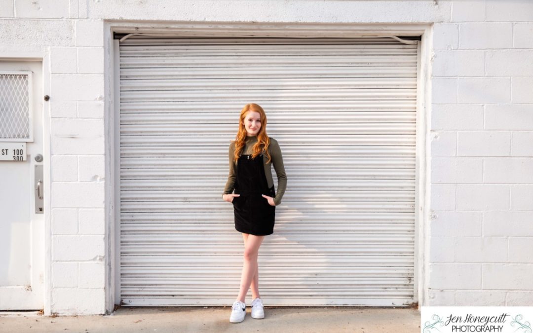 Abbie’s high school senior portraits in Downtown Littleton and Sterne park by Littleton Columbine photographer