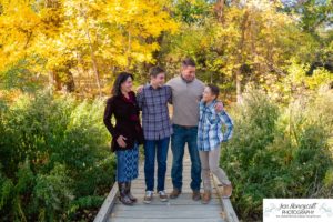 Littleton family photographer Fly'N B park Highlands Ranch Colorado CO fall colorful yellow trees boys brothers big little natural light photography photo session