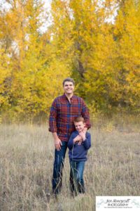 Littleton family photographer Lair O' the Bear Colorado fall Morrison yellow trees mother father son daughter big brother little sister creek love natural light photography