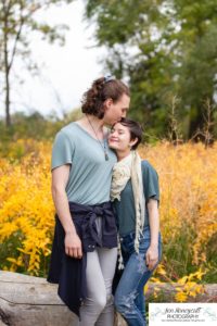 Littleton family photographer Colorado McKay Lake Westminster big extended kids teens teenagers fall color grandmother siblings brother sister sunset natural light photography