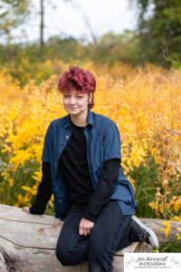 Littleton family photographer Colorado McKay Lake Westminster big extended kids teens teenagers fall color grandmother siblings brother sister sunset natural light photography