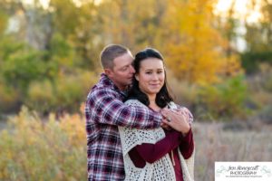 Littleton family photographer Carson Nature Center Platte River fall photo session yellow leaves six kids children mother father boys girls brothers sisters toddler foothills Colorado sunset natural light photography