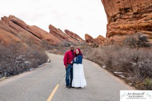 Littleton wedding photographer elope elopement eloped Colorado Texas couple snow snowy session photo courthouse red rocks amphitheatre in love sunset spring