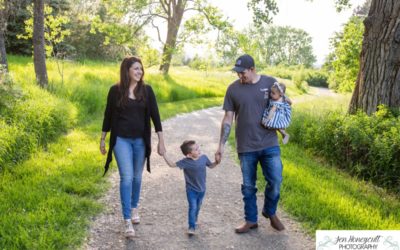The {S} family of 4 at Fly’N B park in Highlands Ranch by local Littleton photographer