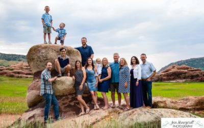 The {V} extended family session in Ken Caryl Valley by local Littleton photographer