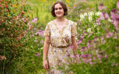 Tenley’s urban high school senior portrait photo session in Historic Downtown Littleton by local photographer