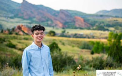 Marco’s high school senior portrait photo session in Morrison by Littleton photographer