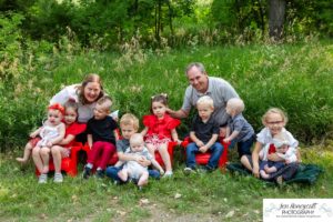 Littleton family photographer extended cousins grandparents sibling Fly'N B park in Highlands Ranch Colorado summer morning light kids baby babies adults anniversary