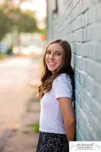 Littleton high school senior photographer Downtown Littleton urban Carson Nature Center sunflowers sunset light Platte River water Front Range Christian Class of 2022 basketball player sweet girl