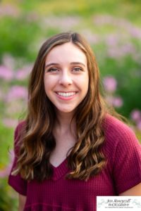 Littleton high school senior photographer Downtown Littleton urban Carson Nature Center sunflowers sunset light Platte River water Front Range Christian Class of 2022 basketball player sweet girl