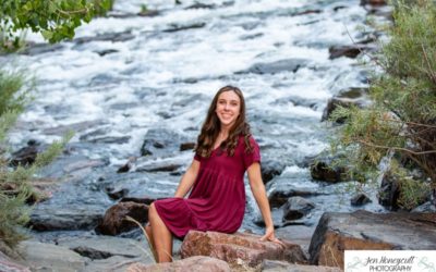 Coral’s high school senior portrait session in Historic Downtown Littleton, at the Carson Nature Center, and along the Platte River area by local area photographer