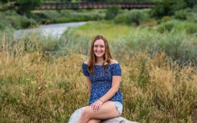 Brooklyn’s high school senior photo session at Writer’s Vista Park and Carson Nature Center by local photographer