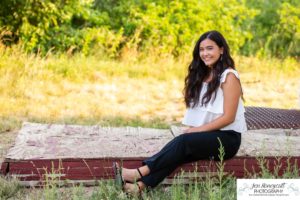 Littleton high school senior photographer Fly'N B park Highlands Ranch Colorado D'Evelyn Asian girl beautiful summer Class of 2022