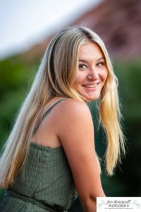 Littleton senior photographer high school Highlands Ranch Class of 2022 Colorado girl South Valley Open Space Park Carson Nature Center red rocks sunset natural light photography portrait photo session