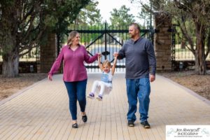Littleton family photographer Highlands Ranch Colorado little girl mother father daughter aunt fall sunset photography