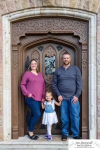 Littleton family photographer Highlands Ranch Colorado little girl mother father daughter aunt fall sunset photography