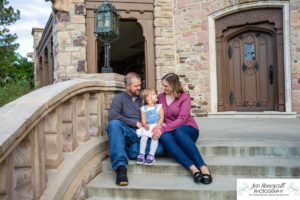 Littleton family photographer Highlands Ranch Colorado little girl mother father daughter aunt fall sunset photography