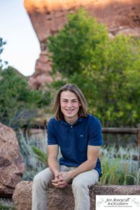 Littleton high school senior photographer boy lacrosse Peak to Peak charter school Red Rocks amphitheatre sunset downtown Morrison photography fall