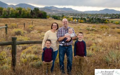 A mini photo session with the {H} family of 5 in Ken Caryl area by local Littleton photographer