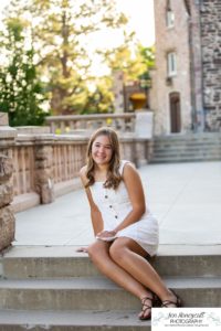 Littleton high school senior photographer Parker Highlands Ranch Colorado Chaparral soccer player sports mansion Fly'N B park morning light photography