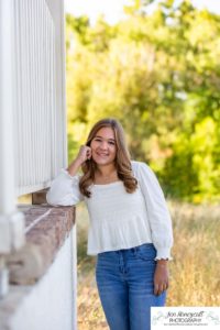 Littleton high school senior photographer Parker Highlands Ranch Colorado Chaparral soccer player sports mansion Fly'N B park morning light photography