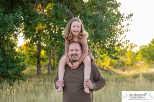 Littleton family photographer in Colorado 17 Mile House Parker fall leaves big trees brothers sister cute kids two year old sunset photography