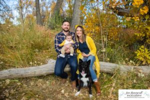 Littleton family photographer McKay Lake Colorado fall photography grandparents grandchildren dog extended