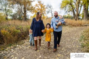Littleton family photographer McKay Lake Colorado fall photography grandparents grandchildren dog extended baby
