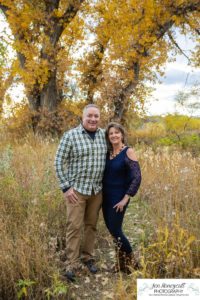 Littleton family photographer McKay Lake Colorado fall photography grandparents grandchildren dog extended baby