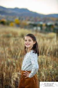 Littleton family photographer in Colorado mini photo session foothills sunset brother sister photography sweet light