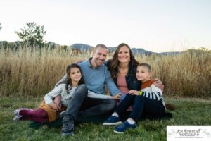 Littleton family photographer in Colorado mini photo session foothills sunset brother sister photography sweet light