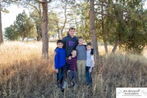 Littleton family photographer Highlands Ranch Mansion Colorado extended cousins grandparents grandchildren fall morning light photography