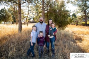 Littleton family photographer Highlands Ranch Mansion Colorado extended cousins grandparents grandchildren fall morning light photography