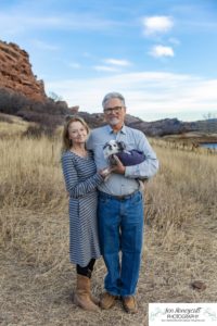 Littleton family photographer Colorado connection photography sunset South Valley red rocks extended grandparents uncle kids siblings winter light connected moments