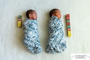 Littleton newborn baby photographer family twins sons brothers big sister little home lifestyle spring nursery swaddled infant babies photographer