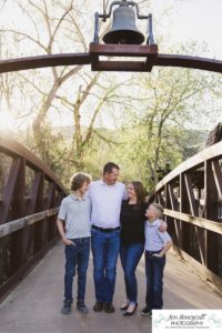 Littleton family photographer Morrison urban photo session boys brothers mother father sons bridge license plate wall photography sunset spring Colorado river