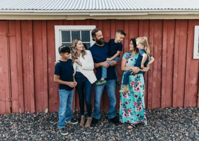 Littleton family photographer 17 Mile House Denver Colorado photography candid real moments captured farm old barn big kids